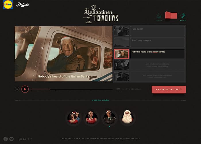 A Deluxe Christmas Card